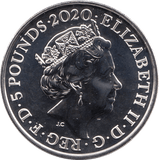 2020 BRILLIANT UNCIRCULATED £5 COIN SHAKEN NOT STIRRED COIN BU - £5 BU - Cambridgeshire Coins