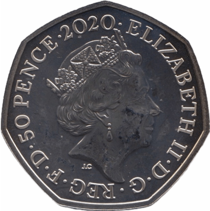2020 BRILLIANT UNCIRCULATED 50P PEACE PROSPERITY BREXIT - 50p BU - Cambridgeshire Coins