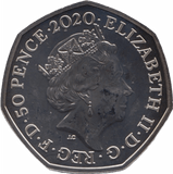 2020 BRILLIANT UNCIRCULATED 50P PEACE PROSPERITY BREXIT - 50p BU - Cambridgeshire Coins