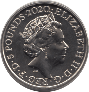 2020 BRILLIANT UNCIRCULATED CCOIN £5 KING GEORGE III - £5 BU - Cambridgeshire Coins