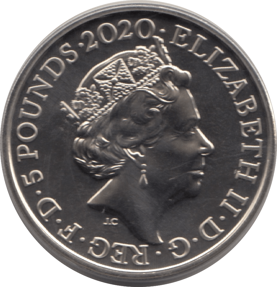 2020 BRILLIANT UNCIRCULATED CCOIN £5 KING GEORGE III - £5 BU - Cambridgeshire Coins