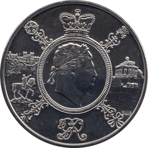 2020 BRILLIANT UNCIRCULATED FIVE POUND £5 COIN PROOF KING GEORGE III BU - £5 Proof - Cambridgeshire Coins