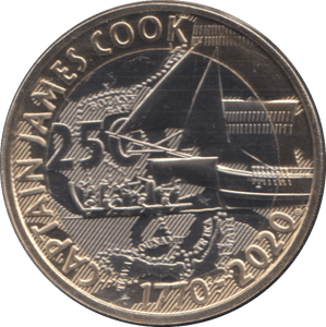 2020 Captain Cook £2 Brilliant Uncirculated Coin 250th Anniversary Pack BU - £2 BU PACK - Cambridgeshire Coins