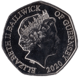 2020 CHRISTMAS 50P AWAY IN A MANGER GUERNSEY - 50P CHRISTMAS COINS - Cambridgeshire Coins