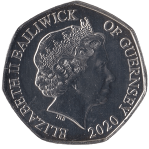 2020 CHRISTMAS 50P SHEPHERDS WATCHED THEIR FLOCKS GUERNSEY - 50P CHRISTMAS COINS - Cambridgeshire Coins
