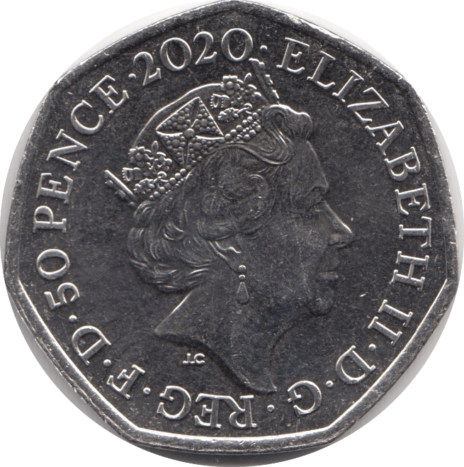 2020 CIRCULATED 50P DIVERSITY BUILT BRITAIN BREXIT - 50P CIRCULATED - Cambridgeshire Coins