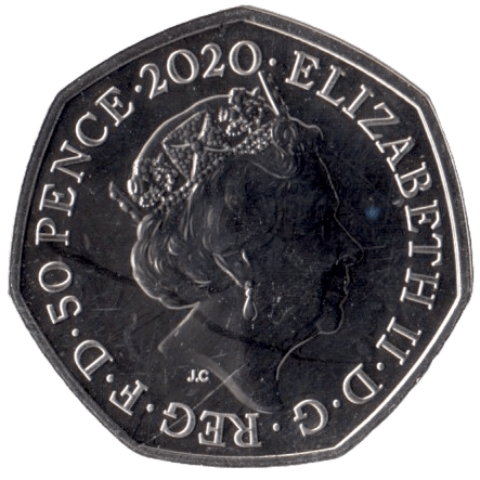 2020 FIFTY PENCE 50P BRILLIANT UNCIRCULATED PIGLET BU - 50p BU - Cambridgeshire Coins