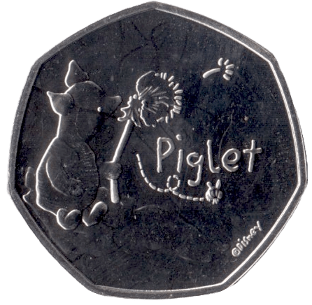 2020 FIFTY PENCE 50P BRILLIANT UNCIRCULATED PIGLET BU - 50p BU - Cambridgeshire Coins