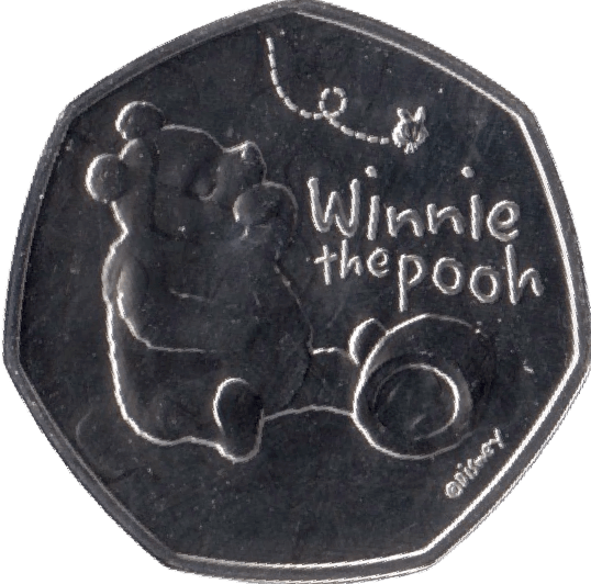 2020 FIFTY PENCE 50P BRILLIANT UNCIRCULATED WINNIE THE POOH BU - 50p BU - Cambridgeshire Coins