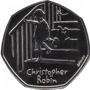 2020 FIFTY PENCE BRILLIANT UNCIRCULATED 50P CHRISTOPHER ROBIN - 50p BU - Cambridgeshire Coins