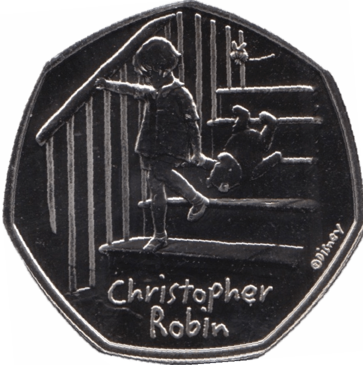 2020 FIFTY PENCE BRILLIANT UNCIRCULATED 50P CHRISTOPHER ROBIN - 50p BU - Cambridgeshire Coins