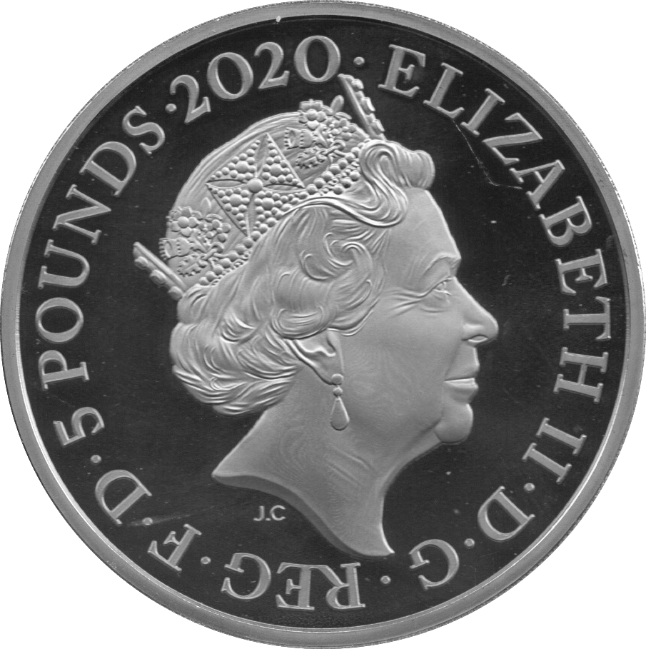 2020 FIVE POUND £5 PROOF COIN PROOF KING GEORGE III - £5 Proof - Cambridgeshire Coins