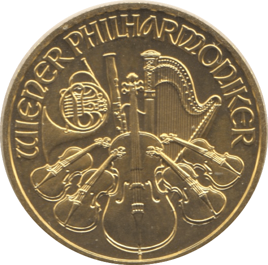 2020 GOLD 1/4 OUNCE 25 EURO AUSTRIA PHILHARMONIKER - Gold World Coins - Cambridgeshire Coins
