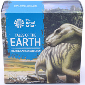 2020 Gold Proof 50p Fifty Pence Coin Iguanodon Dinosauria Royal Mint BOX + COA - Gold Proof 50p - Cambridgeshire Coins