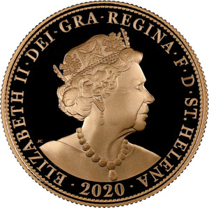 2020 GOLD PROOF DOUBLE SOVEREIGN KING GEORGE III NGC PF 70 ULTRA CAMEO - NGC CERTIFIED COINS - Cambridgeshire Coins