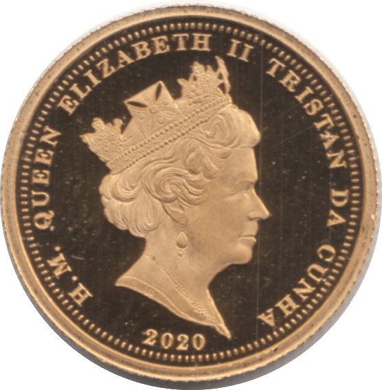 2020 GOLD QUARTER SOVEREIGN ( PROOF ) - QUARTER SOVEREIGN - Cambridgeshire Coins