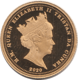 2020 GOLD QUARTER SOVEREIGN ( PROOF ) - QUARTER SOVEREIGN - Cambridgeshire Coins