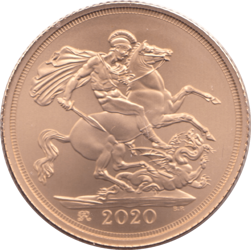 2020 GOLD SOVEREIGN MATT ( BU ) - Sovereign - Cambridgeshire Coins