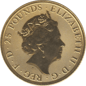 2020 GOLD STANDARD UK 1/4 OUNCE £25 - Gold World Coins - Cambridgeshire Coins