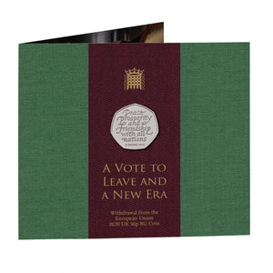 2020 NEW Brexit 50p Fifty Pence Brilliant Uncirculated BU Royal Mint Coin Pack - 50p BU Pack - Cambridgeshire Coins