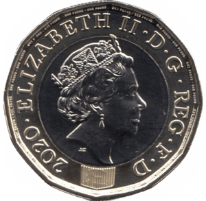 2020 ONE POUND £1 BRILLIANT UNCIRCULATED BU - £1 BU - Cambridgeshire Coins