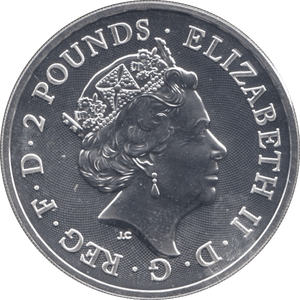 2020 SILVER 1OZ ROYAL ARMS 1oz £2 FINE SILVER .999 - SILVER 1 oz COINS - Cambridgeshire Coins