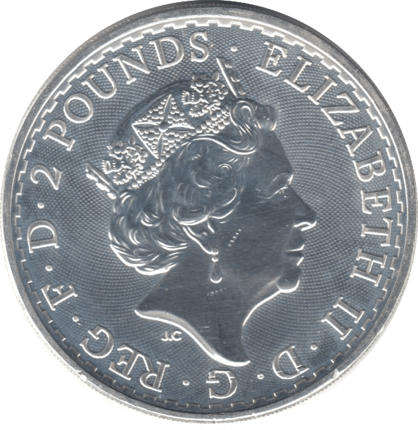 2020 SILVER BRITANNIA 1oz FINE SILVER .999 IN CAPSULE - SILVER WORLD COINS - Cambridgeshire Coins