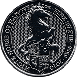 2020 SILVER FIVE POUNDS QUEENS BEAST 2 OUNCE ( PROOF ) - Silver Proof - Cambridgeshire Coins