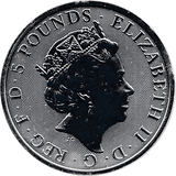 2020 SILVER FIVE POUNDS QUEENS BEAST 2 OUNCE ( PROOF ) - Silver Proof - Cambridgeshire Coins