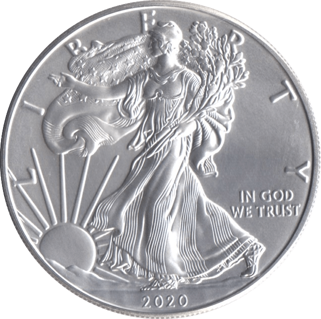 2020 SILVER LIBERTY DOLLAR USA - SILVER WORLD COINS - Cambridgeshire Coins