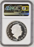 2020 TWO OUNCE SILVER PROOF THE THREE GRACES ( NGC PF69 ) - NGC CERTIFIED COINS - Cambridgeshire Coins