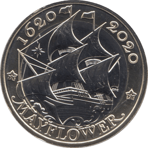 2020 TWO POUND £2 400TH MAYFLOWER BRILLIANT UNCIRCULATED BU - £2 BU - Cambridgeshire Coins