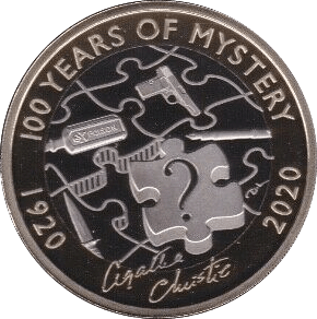 2020 TWO POUND £2 PROOF COIN AGATHA CHRISTIE 100 YEARS OF MYSTERY - £2 Proof - Cambridgeshire Coins