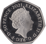 2021 50P FIFTY PENCE PROOF COIN JOHN LOGIE BAIRD - 50p Proof - Cambridgeshire Coins
