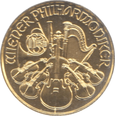 2021 AUSTRIA PHILHARMONIA GOLD 10 EURO - Gold World Coins - Cambridgeshire Coins