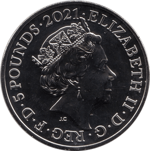 2021 BRILLIANT UNCIRCULATED £5 COIN LITTLE MISS COIN BU - £5 BU - Cambridgeshire Coins