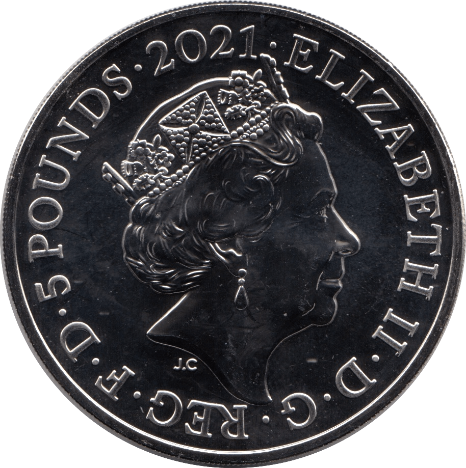 2021 BRILLIANT UNCIRCULATED £5 COIN PETER RABBIT BU - £5 BU - Cambridgeshire Coins