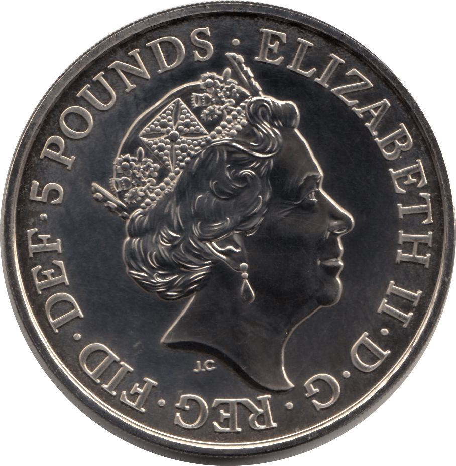 2021 BRILLIANT UNCIRCULATED £5 COIN YEAR OF THE OX BU - £5 BU - Cambridgeshire Coins