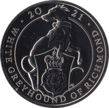 2021 BRILLIANT UNCIRCULATED £5 QUEENS BEASTS GREYHOUND OF RICHMOND BU - £5 BU - Cambridgeshire Coins