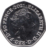 2021 BRILLIANT UNCIRCULATED 50P COIN THE SNOWMAN - 50p BU - Cambridgeshire Coins