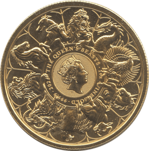 2021 GOLD £100 ONE OUNCE QUEENS BEASTS COMPLETER - GOLD BRITANNIAS - Cambridgeshire Coins