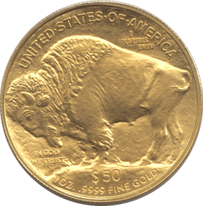 2021 GOLD 50 DOLLAR ONE OUNCE INDIAN HEAD BUFFALO USA - Gold World Coins - Cambridgeshire Coins
