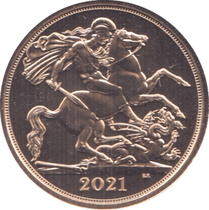 2021 GOLD HALF SOVEREIGN ( BU ) - half Sovereign - Cambridgeshire Coins
