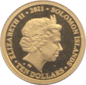 2021 GOLD PROOF 95 ROYAL CROWN 2 - GOLD COMMEMORATIVE - Cambridgeshire Coins