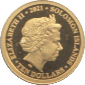 2021 GOLD PROOF 95 ROYAL CROWN - GOLD COMMEMORATIVE - Cambridgeshire Coins