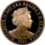 2021 GOLD PROOF DOUBLE SOVEREIGN 95TH ANNIVERSARY OF BIRTH NGC PF 70 ULTRA CAMEO - NGC CERTIFIED COINS - Cambridgeshire Coins