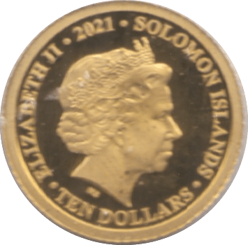 2021 GOLD PROOF EURO 2020 TEN DOLLARS - GOLD COMMEMORATIVE - Cambridgeshire Coins