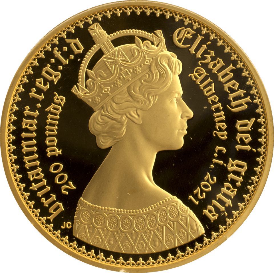 2021 GOLD PROOF NEW GOTHIC CROWN PCGC PR70DCAM - NGC CERTIFIED COINS - Cambridgeshire Coins