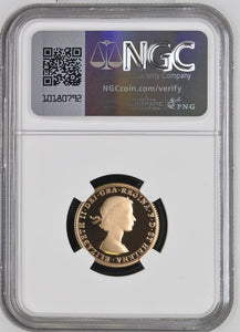 2021 GOLD PROOF ST.HELENA SOVEREIGN (NGC) PF70 ULTRA CAMEO - NGC GOLD COINS - Cambridgeshire Coins