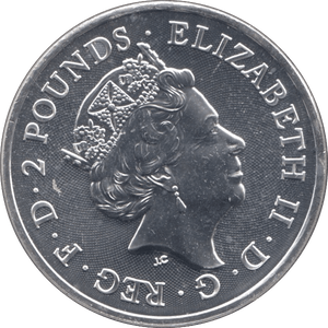 2021 ROBIN HOOD 1 OZ FINE SILVER BRITANNIA TWO POUNDS - SILVER WORLD COINS - Cambridgeshire Coins